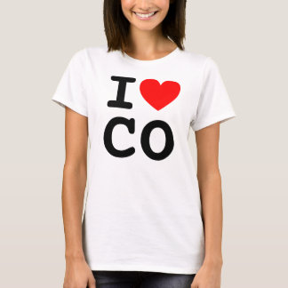 Ich liebe CO-Shirt T-Shirt