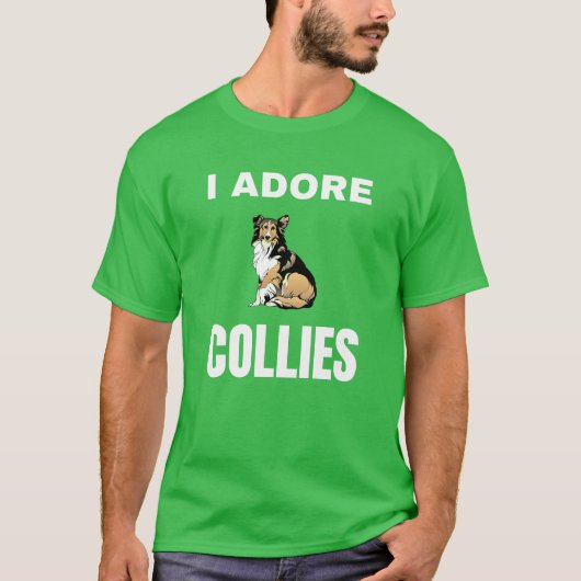 Ich liebe Colliese T-Shirt (Vorderseite)