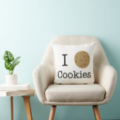 Ich Liebe Cookies Kissen (Stuhl )