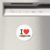 Ich Liebe Cookies Magnet (In Situ (Geschirrspüler))