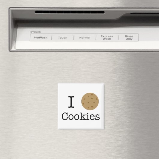 Ich Liebe Cookies Magnet (In Situ (Geschirrspüler))