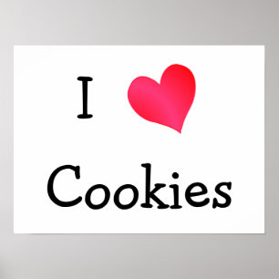 Ich Liebe Cookies Poster