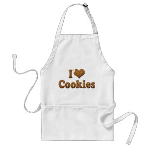 Ich Liebe Cookies Schürze