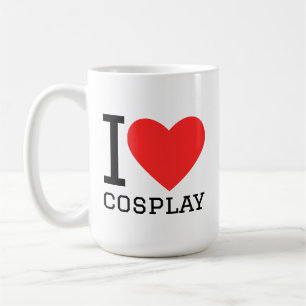 Ich liebe Cosplay Kaffeetasse