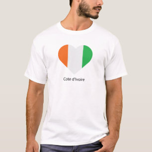 Ich liebe Cote D'lvoire T-Shirt