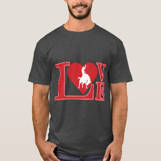 Ich Liebe Cowboys, Cowboy-Liebe T-Shirt