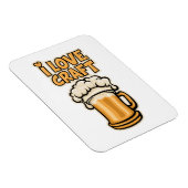 Ich liebe Craft Beer Magnet (Rechte Seite)