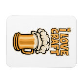 Ich liebe Craft Beer Magnet (Horizontal)