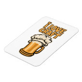 Ich liebe Craft Beer Magnet (Linke Seite)