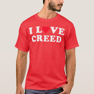 Ich liebe Creed Passendes Freundin Freund Creed N T-Shirt