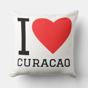 Ich liebe Curaçao Kissen