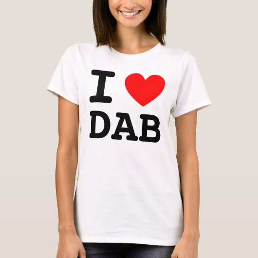Ich liebe Dab Shirt (Vorderseite)