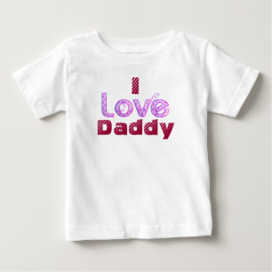 Ich Liebe Daddy Strampler. Baby T-shirt