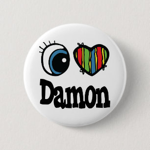 Ich liebe Damon Button