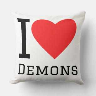 Ich liebe Dämonen Kissen