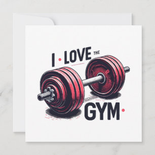 Ich liebe das Fitnessstudio
