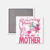 Ich liebe das Gedächtnis für meine Mutter Magnet (Vorderseite/Rückseite)