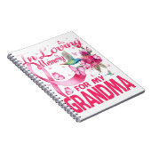 Ich liebe das Gedächtnis für meine Oma Notizblock (Rechte Seite)