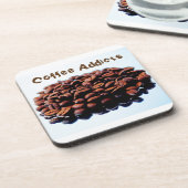 Ich Liebe das Kaffeearoma Untersetzer (Linke Seite)