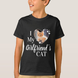 Ich liebe das Katzenfoto meiner Freundin T-Shirt