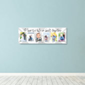 Ich Liebe das Leben, das wir zusammengebaut 6 Foto Leinwanddruck (Insitu (Holzboden))