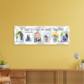 Ich Liebe das Leben, das wir zusammengebaut 6 Foto Leinwanddruck (Insitu (Wohnzimmer))