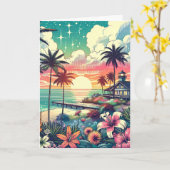 Ich Liebe, das Leben mit dir zu machen | glücklich Karte (Gelbe Blume)