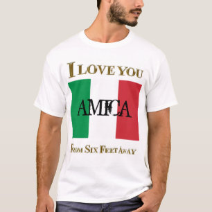 ICH LIEBE, DASS DU AMIKA VON SECHS FÜNFTER ENTFERN T-Shirt