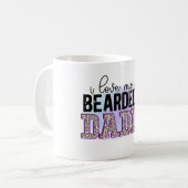 Ich Liebe, dass du barrt bist Kaffeetasse (Vorderseite Links)