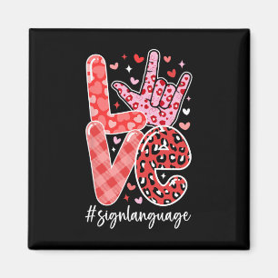 Ich Liebe, dass du die Sprache als Valentinstag si Magnet