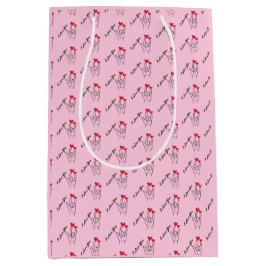 Ich Liebe, dass du die Sprache signierst - Gehörvo Mittlere Geschenktüte