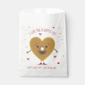 Ich Liebe, dass du ein Waffelhecht hast Kinder Val Geschenktütchen (Vorderseite)