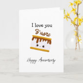 Ich Liebe, dass du eine Jubiläumskarte hast Karte (Gelbe Blume)