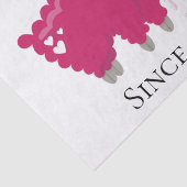 Ich Liebe, dass du Llama ein individuelles Geschen Seidenpapier (Detail)