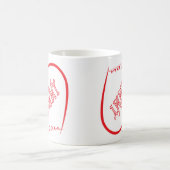 Ich Liebe, dass du Mama Design Kaffeetasse (Mittel)