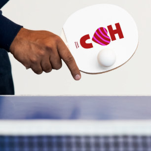 Ich Liebe, dass du Pong Paddel spielst Tischtennis Schläger