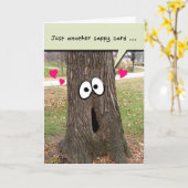 Ich Liebe, dass du Sappy Tree mit Herzgrußkarte ha Karte (Gelbe Blume)