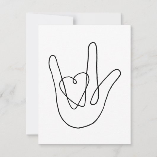 Ich Liebe, dass du unterschreibst (Vorderseite)