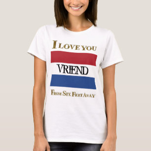 ICH LIEBE, DASS DU VON SECHS FÜNF ENTFERNT BIST T-Shirt