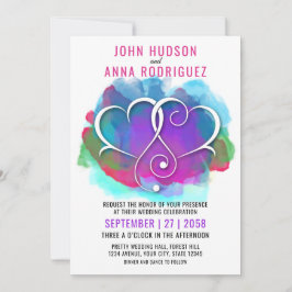 Ich Liebe, dass Sie Design mit Gold Hearts Ankündigung