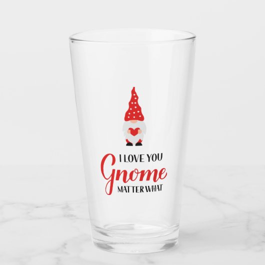 Ich Liebe, dass Sie Gnome wichtig, was Glas (Vorderseite)