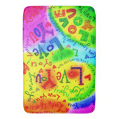 Ich LIEBE, DASS SIE MALEN Badematte (Vorderseite Vertikal)