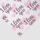 Ich Liebe, dass Sie Papiersortierungspapier Seidenpapier (Ausschnitt)