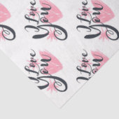 Ich Liebe, dass Sie Papiersortierungspapier Seidenpapier (Ausschnitt)