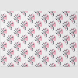 Ich Liebe, dass Sie Papiersortierungspapier Seidenpapier