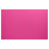 Ich Liebe, dass Sie rosa Hintergrund Stoff (Fat Quarter (45,7 x 55,9 cm))