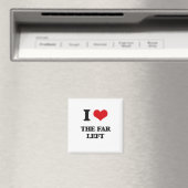 Ich Liebe, dass weit Links Magnet (In Situ (Geschirrspüler))