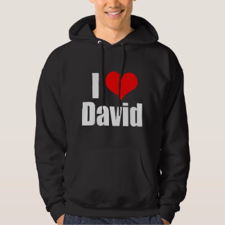 Ich liebe David Hoodie