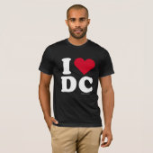 "ICH LIEBE-DC" "ICH LIEBE-BEZIRK VON KOLUMBIEN " T-Shirt (Vorne ganz)