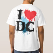 Ich liebe DC - Malen T-Shirt (Rückseite)